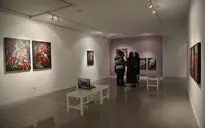 نمایشگاه نقاشی ابراهیم حسن‌زاده در گالری ویستا