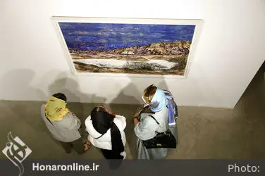 نمایشگاه آثار پونه اوشیدری در گالری باوان