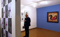 نمایشگاه گروهی نقاشی در گالری  دنا