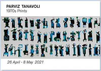 A Solo Exhibition by Parviz Tanavoli, Iranian artist, in London