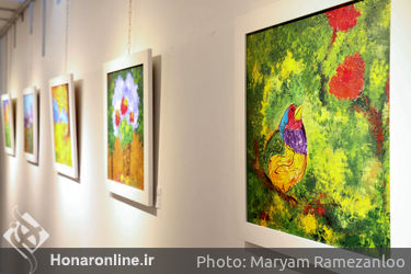هفتمین نمایشگاه آثار نقاشی سمانه احسانی‌نیا