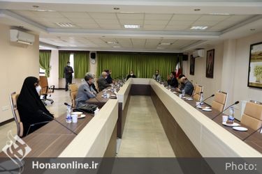 مراسم معرفی محمود شالویی به عنوان «سرپرست معاونت امور هنری»