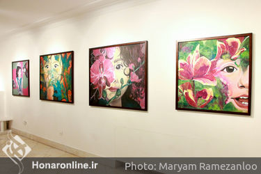 نمایشگاه نقاشی علی حدادی در گالری خط سفید 