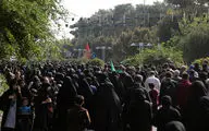 People of Tehran Hold Massive Arbaeen Procession