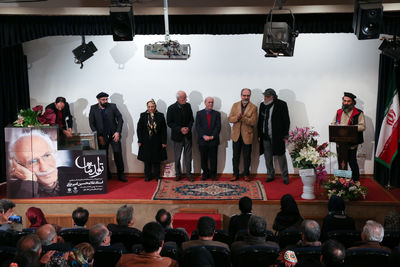 مراسم زادروز غلامحسین امیرخانی در موزه هنرهای دینی امام علی(ع)