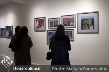 نمایشگاه نقاشی‌های طناز توسلی در گالری هپتا