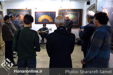 نمایشگاه آثار عباس رحیمی در گالری ترانه باران 