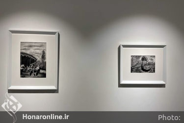 نمایشگاه آثار نیلوفر فلاح فر در گالری باوان