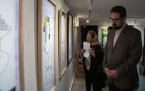نمایشگاه نقاشی بهرام دبیری در گالری گلستان