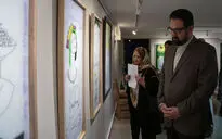 نمایشگاه نقاشی بهرام دبیری در گالری گلستان