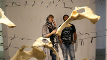 Nooshin Sharifat Installation Art in Sayeh Gallery