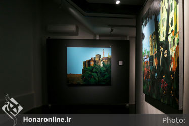 افتتاحیه نمایشگاه نقاشی های قاسم محمدی در گالری ایوان