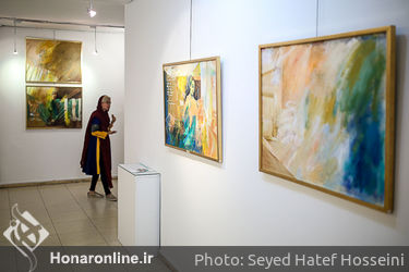 نمایشگاه نقاشی زیبا بیک محمدلو در گالری هفت ثمر