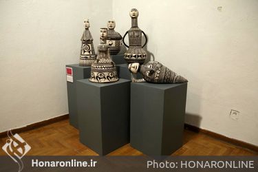 افتتاحیه یازدهمین دوسالانه ملی سرامیک ایران در فرهنگسرای نیاوران
