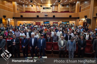 اختتامیه هشتمین سمپوزیوم مجسمه سازی تهران در فرهنگسرای اندیشه 