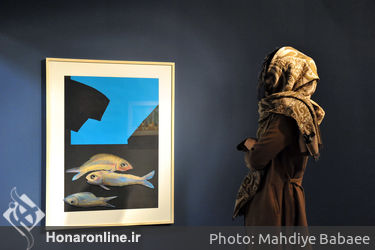نمایشگاه آثار پروانه اعتمادی در گالری طراحان آزاد