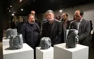 بازدید وزیر ارشاد از نمایشگاه دوسالانه مجسمه سازی در موزه هنرهای معاصر