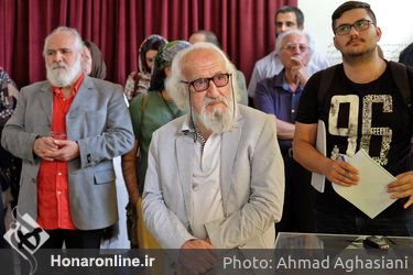 نمایشگاه آثار خسرو سینایی در باغ موزه هنر ایرانی