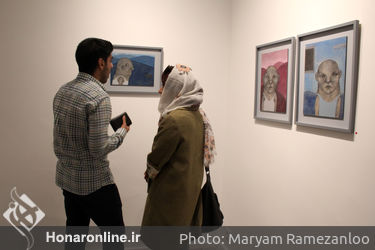نمایشگاه نقاشی‌های طناز توسلی در گالری هپتا