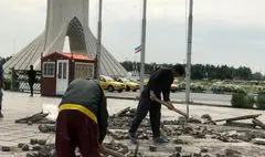 چالش تازه برج آزادی پس از حواشی شلیک توپ نوروزی!