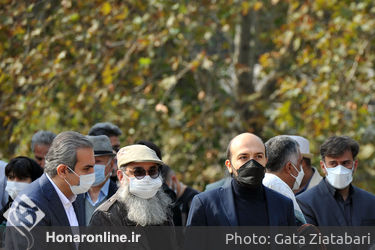  تشییع پیکر «ایران درّودی» در موزه هنرهای معاصر تهران