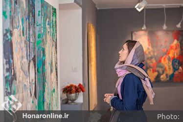 نمایشگاه نقاشی مانا کازرانی در گالری نگر