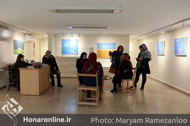 نمایشگاه نقاشی فهیمه امینی در گالری گلستان