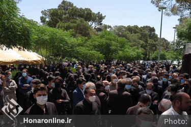  تشییع پیکر علی مرادخانی، معاون سابق امور هنری وزارت فرهنگ و ارشاد اسلامی