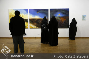  نمایشگاه نقاشی و مجسمه‌های عبدالحمید قدیریان در فرهنگسرای نیاوران