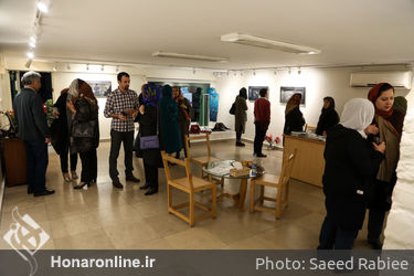 افتتاحیه نمایشگاه آوا قصیری در گالری گلستان