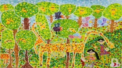 Iranian children shine at Japan painting contest
