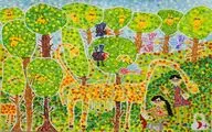 Iranian children shine at Japan painting contest
