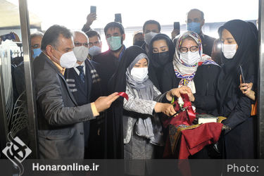 مراسم افتتاحیه دهمین جشنواره مد و لباس فجر در برج آزادی تهران