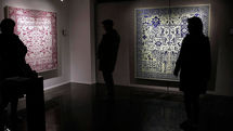 Exhibition of Narenj Kazemi's paintings