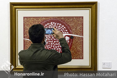 نمایشگاه آثار امید ربانی در گالری فرهنگسرای نیاوران