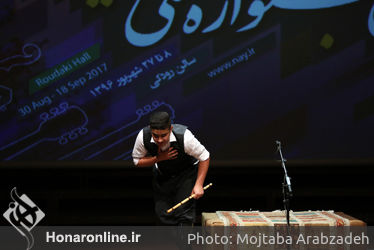 اجرای موسیقی مازندران در روز پانزدهم جشنواره ملی موسیقی جوان در تالار رودکی