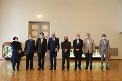 Deputy Minister of Art and ECO cultural institute's head meeting