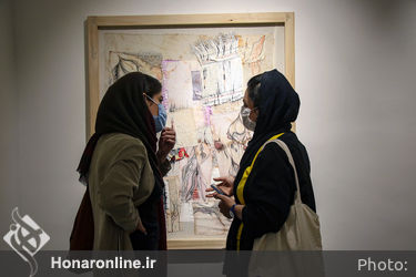 نمایشگاه آثار ازم طباطبایی در گالری فرمانفرما