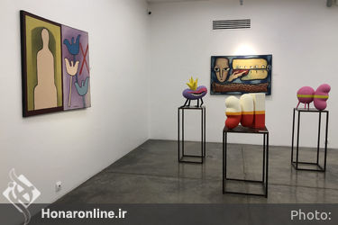 نمایشگاه انفرادی حجم بیژن نعمتی شریف در گالری شیرین