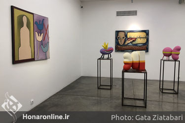 نمایشگاه انفرادی حجم بیژن نعمتی شریف در گالری شیرین