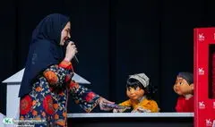 نخستین اجرای عروسک‌های دارا و سارا در جشن هفته ملی کودک