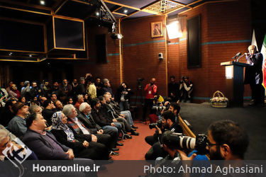 مراسم نکوداشت جمشید مشایخی در خانه هنرمندان ایران