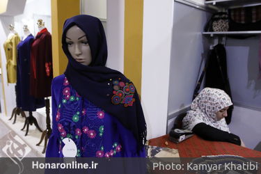 ویترین ملی هفتمین جشنواره بین‌المللی مد و لباس فجر در گالری برج میلاد
