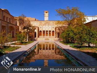 حوض یکی از عناصر معماری ایرانی