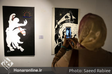 نمایشگاه آثار رضا بانگیز در گالری فردا