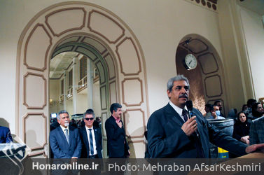 رونمایی از اثر ناتمام ایران درودی 