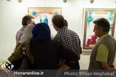 نمایشگاه نقاشی‌های هادی فراهانی در گالری گلستان