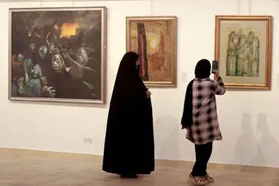 تصاویر | نمایش گنجینه آثار هنری و تاریخی عراق که پس از سقوط صدام غارت شده بود