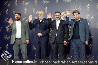 حضور وزیر فرهنگ و ارشاد اسلامی در چهل و یکمین جشنواره بین‌المللی فیلم فجر