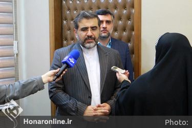 رونمایی از پوستر نمایشگاه بین‌المللی کتاب تهران با حضور وزیر فرهنگ